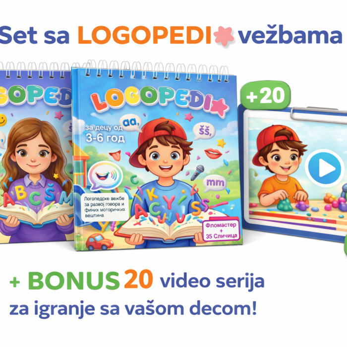 Logopedia Komplet (muški i ženski) +Bonus